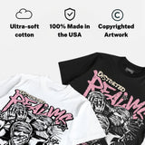 Iced Carmine 4s DopeSkill T-Shirt Distorted Realms Graphic