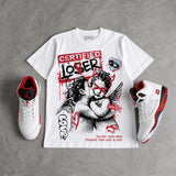 Fire Red “Black Tongue” 5s DopeSkill T-Shirt Certified Lover Graphic