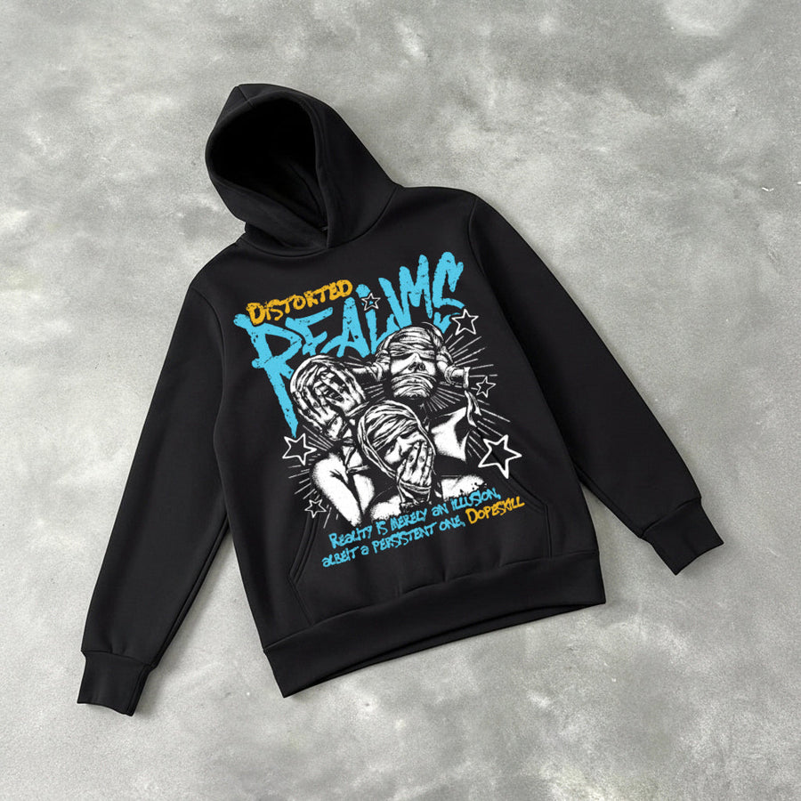 Gamma 11s DopeSkill Hoodie Sweatshirt Distorted Realms Graphic