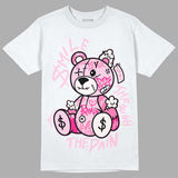 Dunk Low Pink Foam DopeSkill T-Shirt Smile Through The Pain Graphic