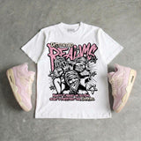 Iced Carmine 4s DopeSkill T-Shirt Distorted Realms Graphic