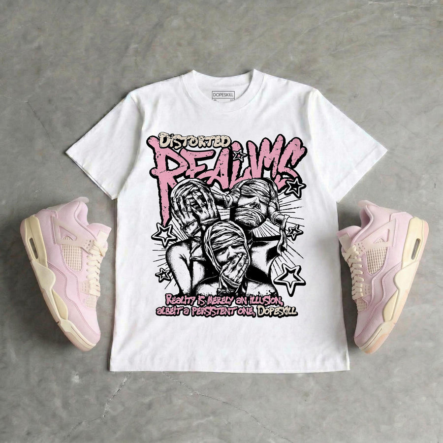 Iced Carmine 4s DopeSkill T-Shirt Distorted Realms Graphic