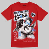 Fire Red “Black Tongue” 5s DopeSkill T-Shirt Certified Lover Graphic
