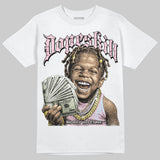 Medium Soft Pink 4s DopeSkill T-Shirt Money Loves Me Graphic