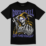 Lakers 4s DopeSkill T-Shirt Go Fund Yourself Graphic