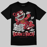 Valentine’s Day 4s DopeSkill T-Shirt Born To Be Rich Graphic
