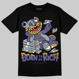 Lakers 4s DopeSkill T-Shirt Born To Be Rich Graphic