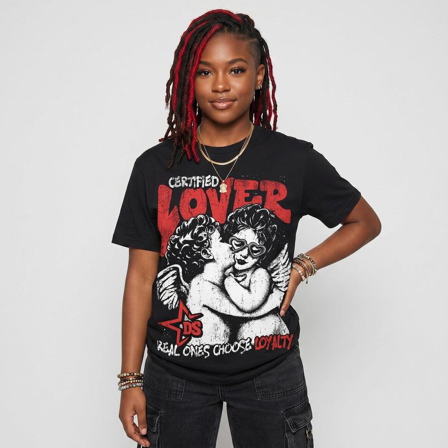 Toro Bravo 4s DopeSkill Oversize Print T-Shirt Real Ones Choose Loyalty Graphic