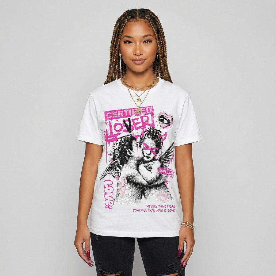 Triple Pink Dunk DopeSkill T-Shirt Certified Lover Graphic