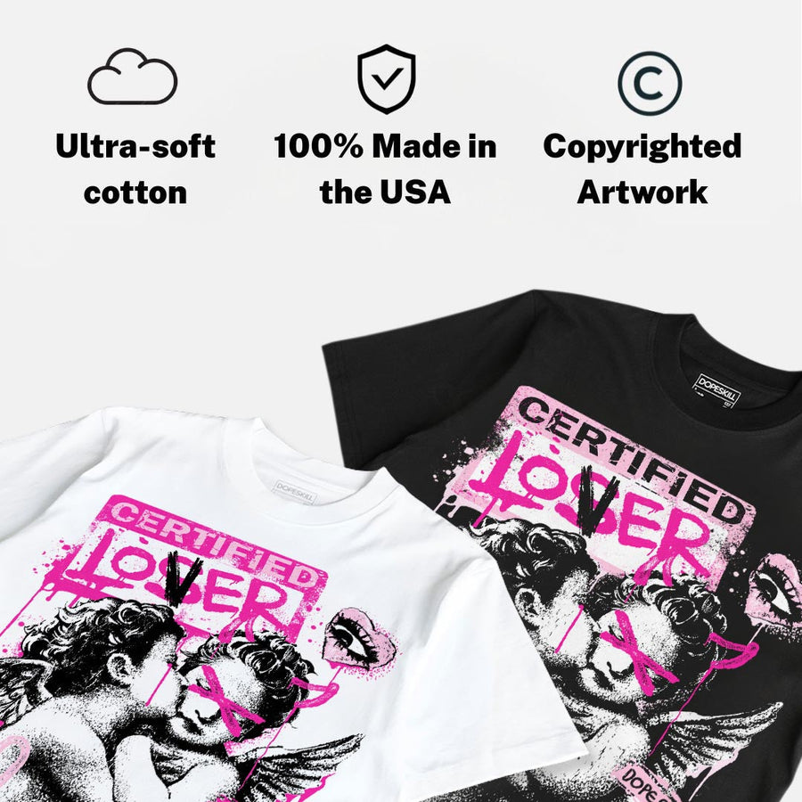 Triple Pink Dunk DopeSkill T-Shirt Certified Lover Graphic