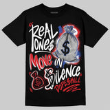 Seoul 2.0 3s DopeSkill T-Shirt Real Ones Move In Silence Graphic