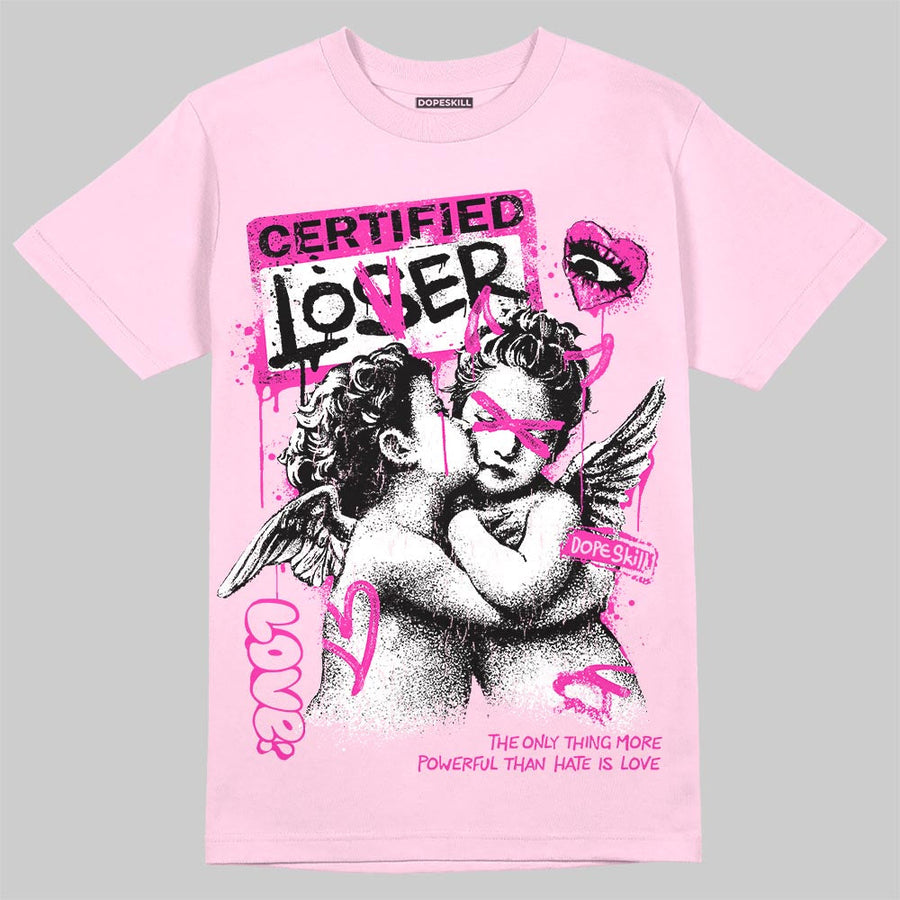 Triple Pink Dunk DopeSkill T-Shirt Certified Lover Graphic