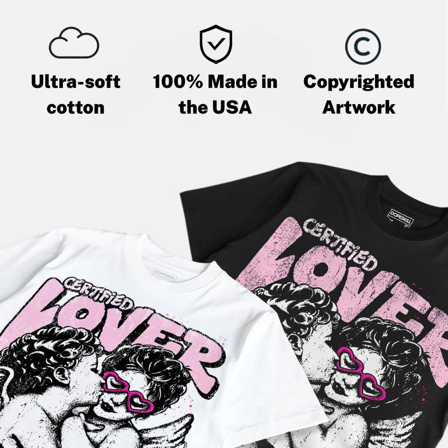 Triple Pink Dunk DopeSkill Oversize Print T-Shirt Real Ones Choose Loyalty Graphic
