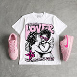 Triple Pink Dunk DopeSkill Oversize Print T-Shirt Real Ones Choose Loyalty Graphic
