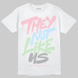 Medium Soft Pink 4s DopeSkill T-Shirt They Not Like Us Graphic