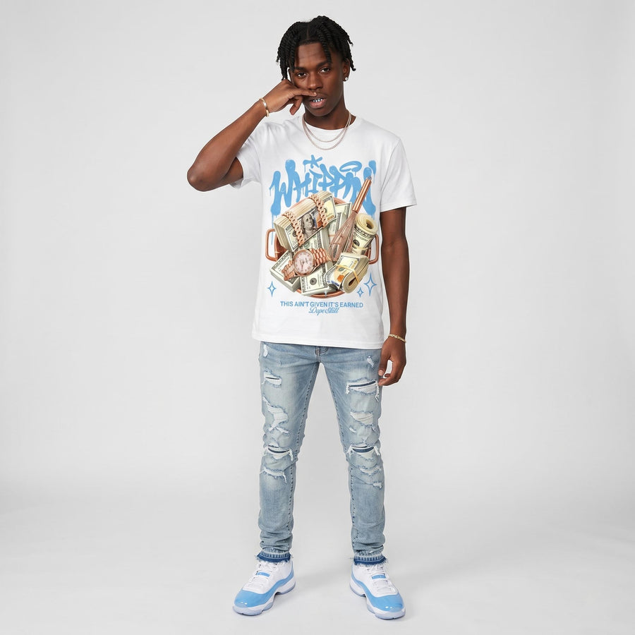 UNC 11s DopeSkill T-Shirt Whippin Graphic
