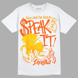 Yellow Ochre 6s DopeSkill T-Shirt Speak It Graphic