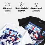 University Blue 6s DopeSkill T-Shirt Certified Lover Graphic