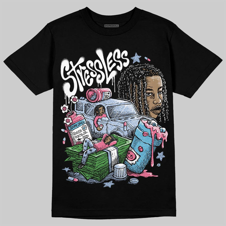 Cobalt Bliss 3s DopeSkill T-Shirt Stressless Graphic