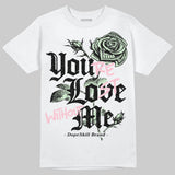 Medium Soft Pink 4s DopeSkill T-Shirt You’re Lost Without Me Graphic
