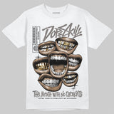 Cave Stone 4s DopeSkill T-Shirt The Mouth With No Droughts Graphic