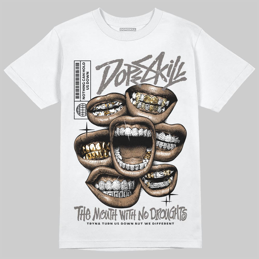 Cave Stone 4s DopeSkill T-Shirt The Mouth With No Droughts Graphic