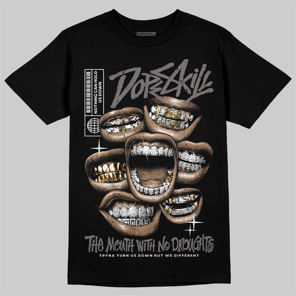 Cave Stone 4s DopeSkill T-Shirt The Mouth With No Droughts Graphic