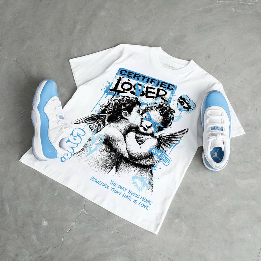 UNC 11s DopeSkill T-Shirt Certified Lover Graphic