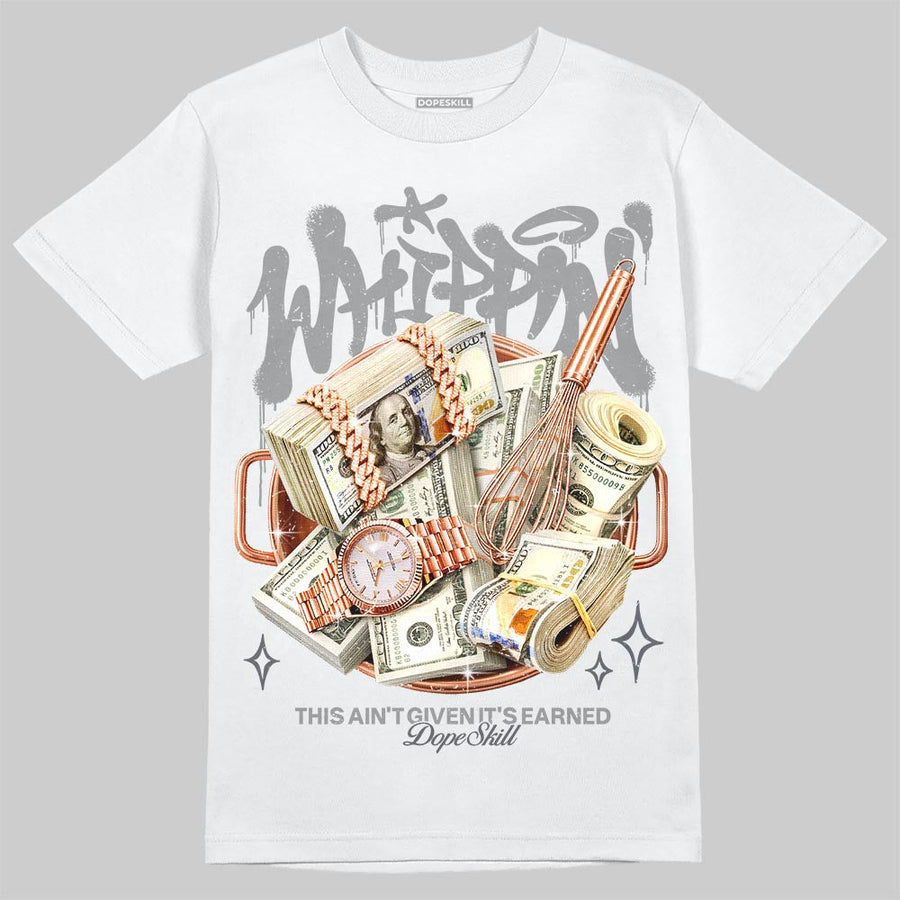 Wolf Grey 5s DopeSkill T-Shirt Whippin Graphic