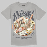 Wolf Grey 5s DopeSkill T-Shirt Whippin Graphic