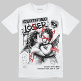 White Cement 4s DopeSkill T-Shirt Certified Lover Graphic