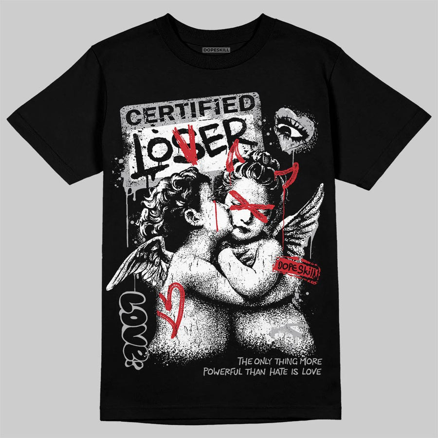 White Cement 4s DopeSkill T-Shirt Certified Lover Graphic