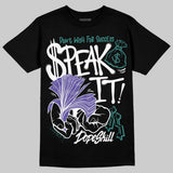 Grape 5s DopeSkill T-Shirt Speak It Graphic