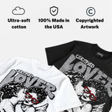 White Cement 4s DopeSkill Oversize Print T-Shirt Real Ones Choose Loyalty Graphic
