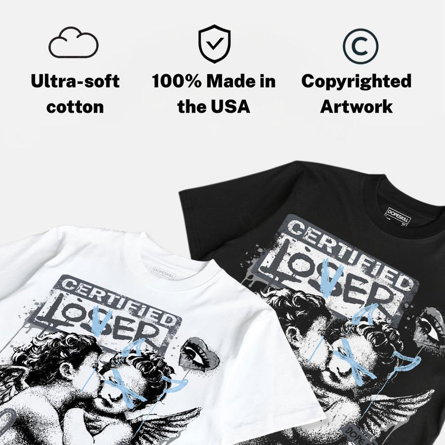 Wolf Grey 5s DopeSkill T-Shirt Certified Lover Graphic