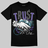 Aqua 8s DopeSkill T-Shirt Trust No One Graphic