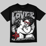 White Cement 4s DopeSkill Oversize Print T-Shirt Real Ones Choose Loyalty Graphic