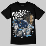 Summit White Navy 4s DopeSkill T-Shirt Stressless Graphic
