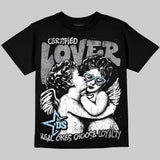 Wolf Grey 5s DopeSkill Oversize Print T-Shirt Real Ones Choose Loyalty Graphic
