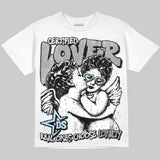 Wolf Grey 5s DopeSkill Oversize Print T-Shirt Real Ones Choose Loyalty Graphic