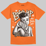 'Orange Citrus' 3s DopeSkill T-Shirt Boss Up Graphic