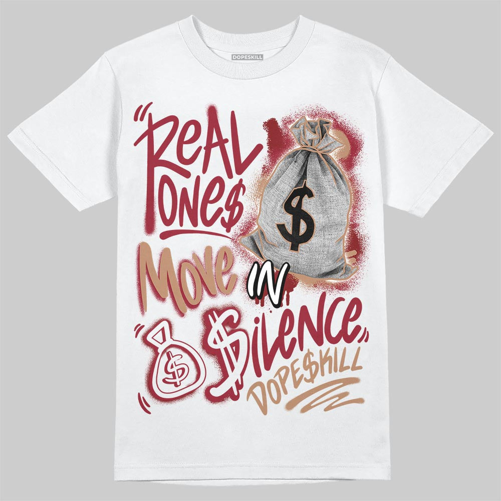 Dunk Lower Merion Aces DopeSkill T-Shirt Real Ones Move In Silence Graphic