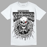 Dunk Low Panda White Black DopeSkill T-Shirt Trapped Halloween Graphic