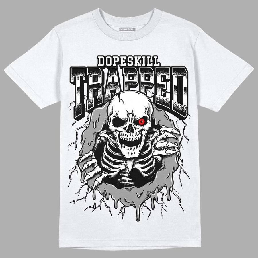 Dunk Low Panda White Black DopeSkill T-Shirt Trapped Halloween Graphic