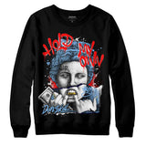 Powder Blue 9s DopeSkill Sweatshirt Hold My Own Graphic
