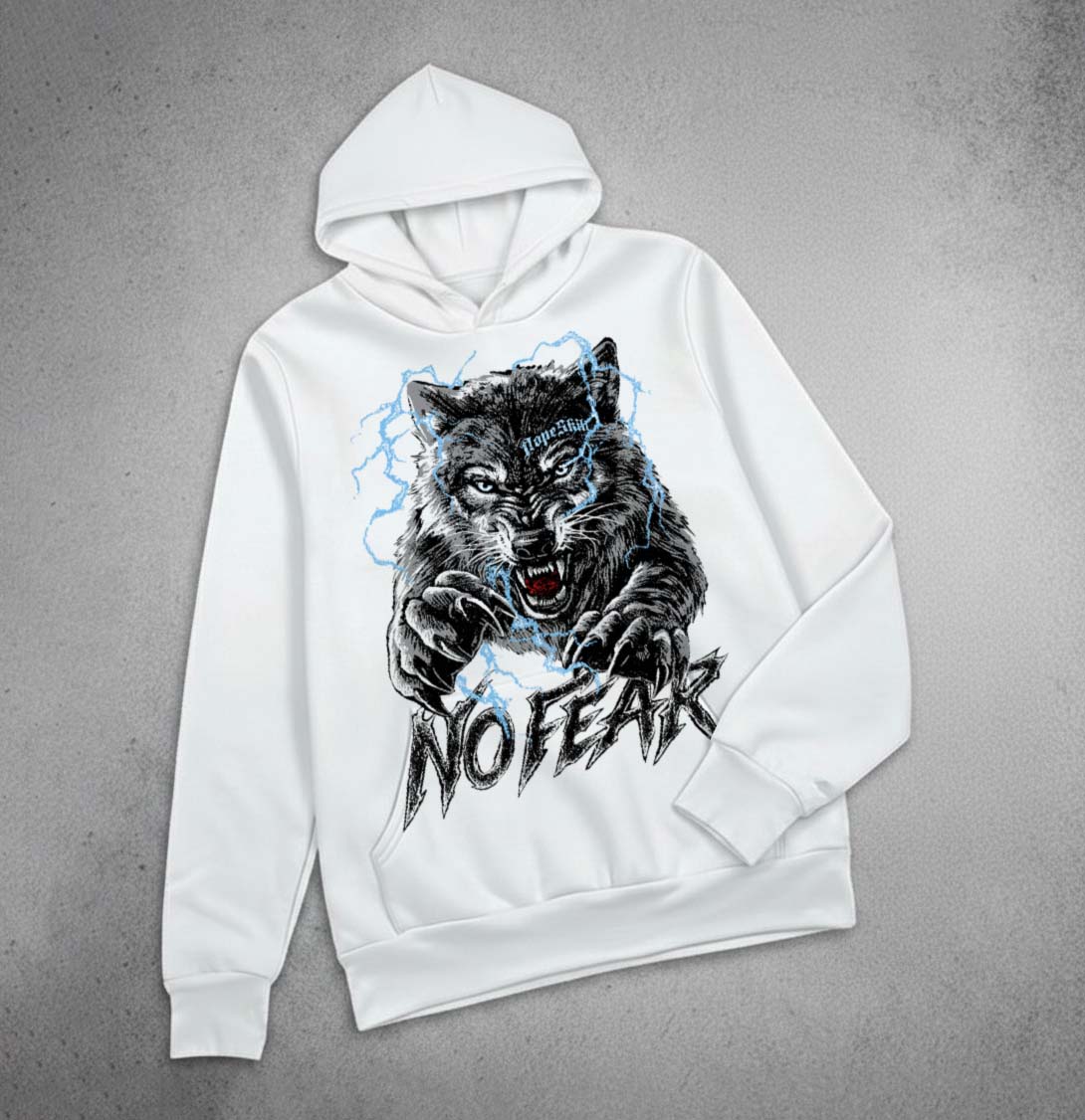 Wolf Grey 5s DopeSkill Hoodie Sweatshirt No Fear Graphic