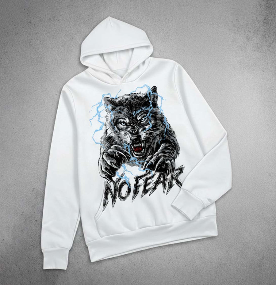 Wolf Grey 5s DopeSkill Hoodie Sweatshirt No Fear Graphic
