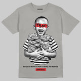 Grey 'Scared Money Don't Make No Money' DopeSkill Graphic T-Shirt