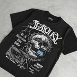 Wolf Grey 5s DopeSkill T-Shirt Jealousy Graphic