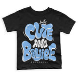 Powder Blue 9s DopeSkill Toddler Kids T-shirt Cute and Boujee Graphic